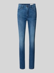 Jeansy o kroju skinny fit z mieszanki bawełny model 'Izabell' od s.Oliver RED LABEL - 3