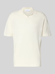 Regular Fit Poloshirt aus Leinen-Baumwoll-Mix Modell 'Emmanuel' von Les Deux - 17