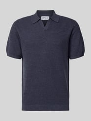 Koszulka polo w dzianinowym wyglądzie, krój regular fit od Jake*s Studio Men - 8