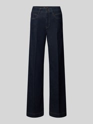 Wide fit jeans met viscose, model 'Palazzo' van MAC - 36