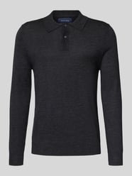Slim Fit Strickpullover aus Woll-Mix von Christian Berg Men - 6