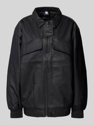 Oversized Jacke in Leder-Optik von Karo Kauer - 28