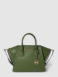 Shopper aus Leder mit Label-Detail Modell 'AVRIL' von MICHAEL Michael Kors Grün - 2