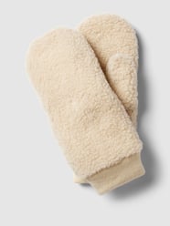 Handschuhe mit Teddyfell von Loevenich Beige - 45