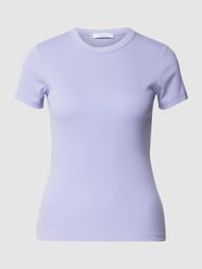 T-shirt met ronde hals, model 'Samuna' van Opus Paars - 18