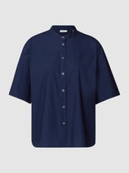 Blouse met opstaande kraag van Marc O'Polo Denim Blauw - 46