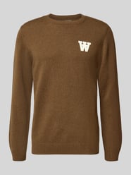 Sweter z dzianiny z Wełna jagnięca Model 'Tay' od Wood Wood - 6
