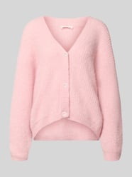 Cardigan mit V-Ausschnitt Modell 'EAST' von American Vintage Pink - 14
