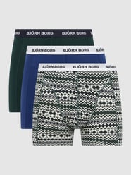 Perfect Fit Trunks mit Stretch-Anteil im 3er-Pack  von Björn Borg Grün - 29