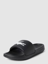 Slides mit Label-Details Modell 'Croco' von Lacoste - 14