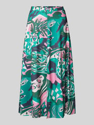 Midirok met elastische band van Christian Berg Woman Groen - 13