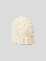 Beanie in Grobstrick-Optik von Maison Margiela Weiß - 22