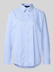 Regular Fit Hemdbluse mit verlängerter Rückseite von Oui - 34