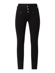 Skinny Fit High Waist Jeans mit Stretch-Anteil Modell 'Rampy' von Liu Jo White - 8