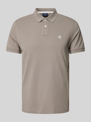 Regular Fit Poloshirt mit Label-Stitching von MCNEAL Grau - 30