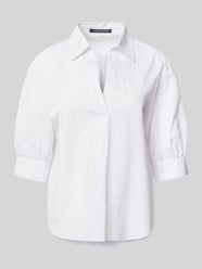 Bluzka o kroju regular fit z dekoltem w serek od Luisa Cerano - 11