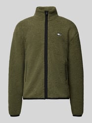 Relaxed fit fleecejack in teddyfleece-look van Tommy Jeans - 1