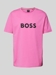 T-Shirt mit Label-Print von BOSS - 24