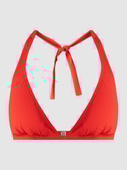 Bikinitop in triangelmodel met halter  van Marc O'Polo Rood - 20