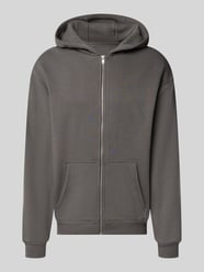 kardigan rozpinany w kroju regular fit z mieszanki bawełny z kapturem od URBAN CLASSICS - 48
