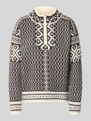 Strickpullover aus Wolle im Allover-Look Modell 'LEKNES' von Dale of Norway - 1