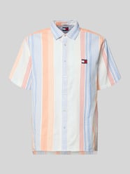 Relaxed Fit Freizeithemd aus reiner Baumwolle von Tommy Jeans Orange - 38