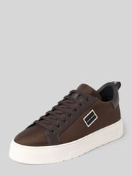 Sneaker aus Leder-Mix mit Logo-Detail von Antony Morato - 18