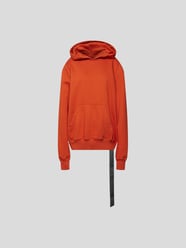 Hoodie mit Label-Applikation von Rick Owens Orange - 42