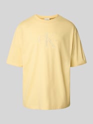 T-Shirt mit Label-Stitching von Calvin Klein Jeans - 29