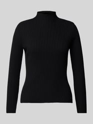 Gebreide pullover met opstaande kraag van More & More - 4