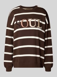 Oversized sweatshirt van katoenmix met geborduurd logo van Smith and Soul - 14