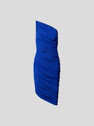 Minikleid im One-Shoulder-Look von Norma Kamali Blau - 11