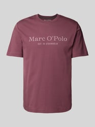 Regular fit T-shirt van puur katoen van Marc O'Polo - 4
