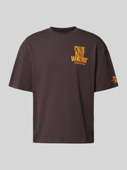 T-Shirt mit Statement-Print und Rundhalsausschnitt von DEUS EX MACHINA - 7