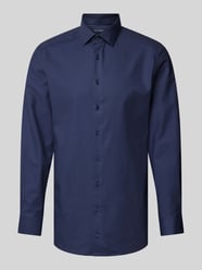 Modern Fit Business-Hemd mit Kentkragen von OLYMP Blau - 26