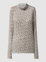 Shirt met lange mouwen en col van Esprit Wit - 29