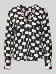 Blusenshirt mit V-Ausschnitt von Emily Van den Bergh - 18