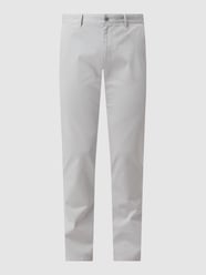 Slim Fit Chino mit Stretch-Anteil Modell 'Scott' von Roy Robson Grau - 17