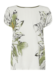 T-shirt w różne wzory  od BETTY & CO GREY Biały - 31