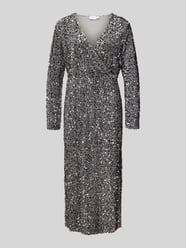 Midi-jurk met V-hals, model 'FAITH' van Vila - 28