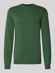 Regular Fit Strickpullover aus Baumwoll-Woll-Mix von Christian Berg Men - 13