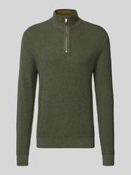 Troyer o kroju slim fit z czystej bawełny od MCNEAL - 1