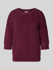 Pullover met halflange mouwen van s.Oliver RED LABEL Bordeaux - 27