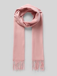 Schal mit Fransen Modell 'Cashmink' von FRAAS Pink - 16
