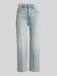 straight fit jeans van katoenmix met persplooien van Lauren Ralph Lauren - 6