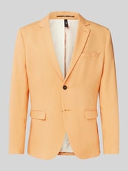 Slim Fit Sakko mit Brustleistentasche Modell 'LIAM' von SELECTED HOMME Orange - 4