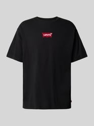 T-Shirt mit Label-Stitching von Levi's® Schwarz - 43