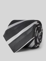 Krawatte mit Label-Detail von BOSS Schwarz - 43