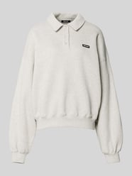 Troyer o kroju oversized z naszywką z logo od ROTATE - 13