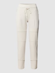 Stoffhose mit elastischem Bund Modell 'CANDY' von Raffaello Rossi Beige - 10